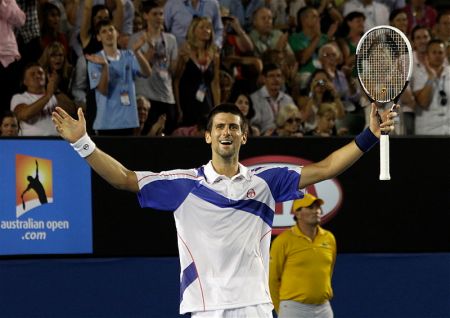 Djokovic_celebrates_AO_2011